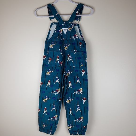 Oshkosh B'Gosh Vintage Corduroy Print Overalls, 6 - Picture 2 of 8